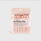 Rose Gold Styling Hair Clips 6pc Set