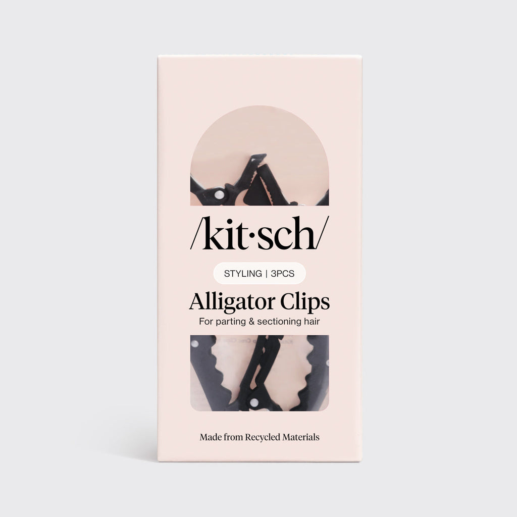 Black No-Slip Alligator Clips 3pc Set