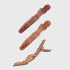 Multicolor No-Slip Alligator Clips 3pc Set