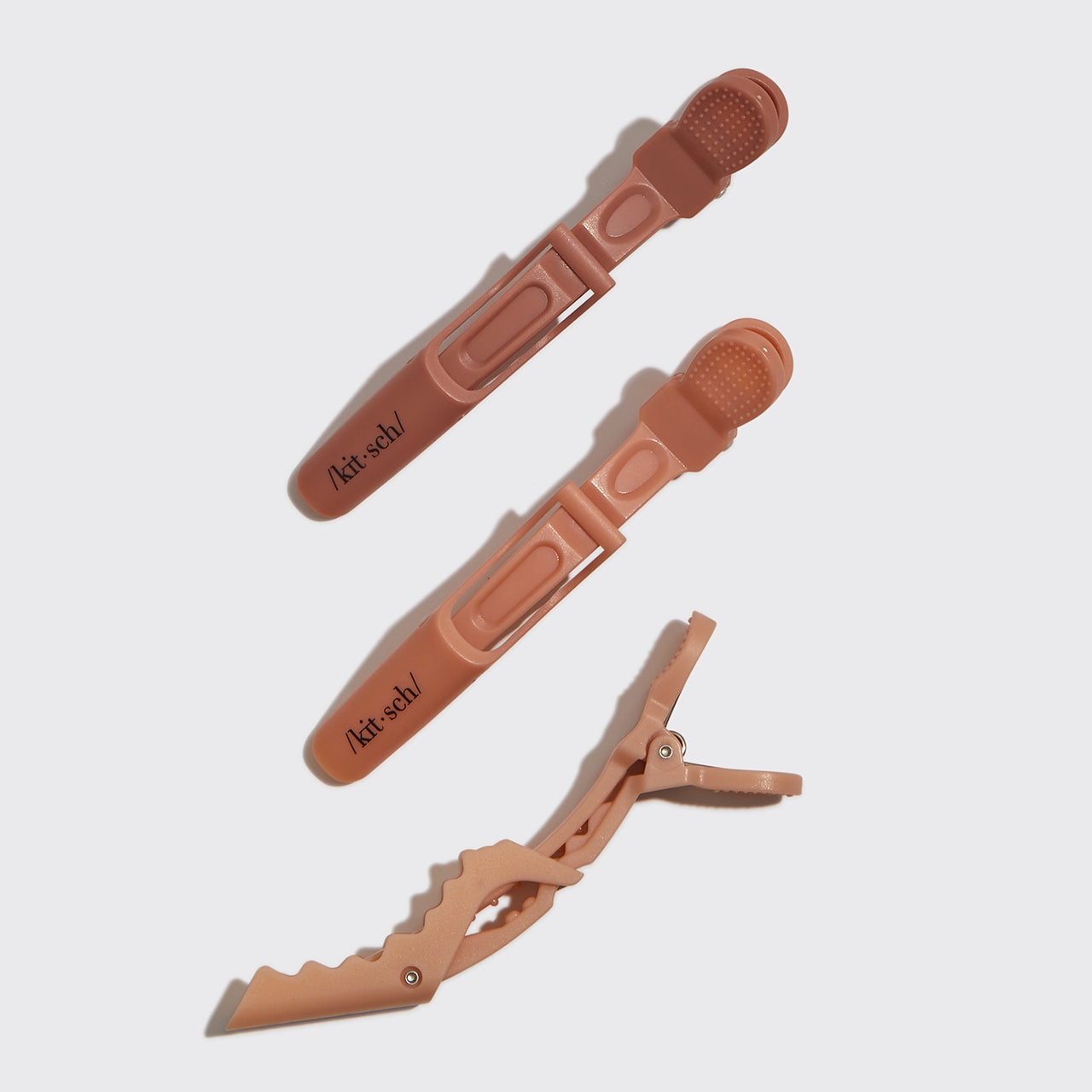 Multicolor No-Slip Alligator Clips 3pc Set