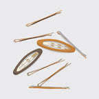 Sedona Metal Cloud Pins & Snap Clips 8pc Set