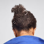 Silver French Hair Pin