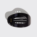 Black Flat Cloud Clip - Medium