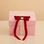 Velvet & Gemstone Bow Hair Clip