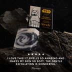 Star Wars™ & Kitsch Shea Butter Moisturizing Solid Body Wash - Stormtrooper Swirl
