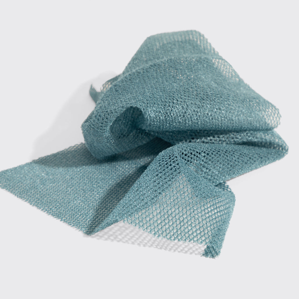 Aqua Grey African Net Sponge