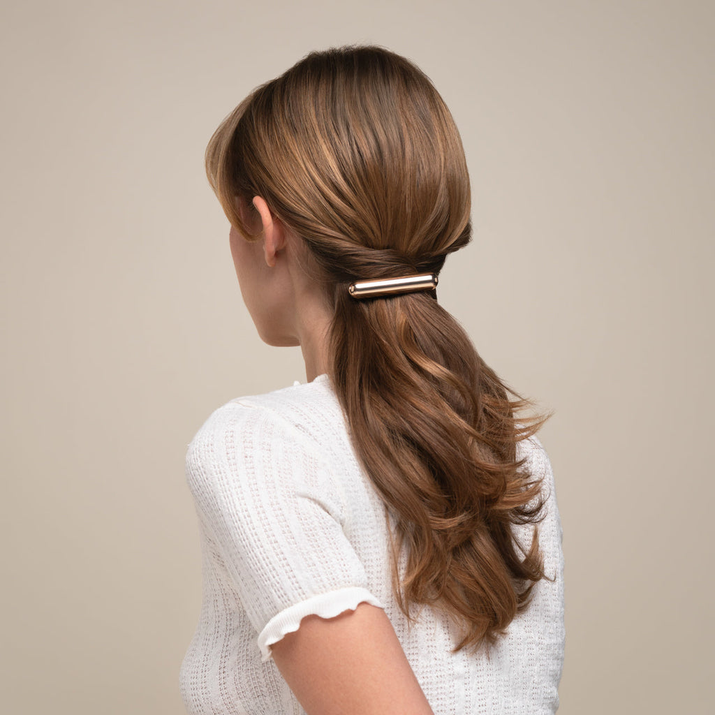 Gold Mini Metal French Hair Pin & Clips Set