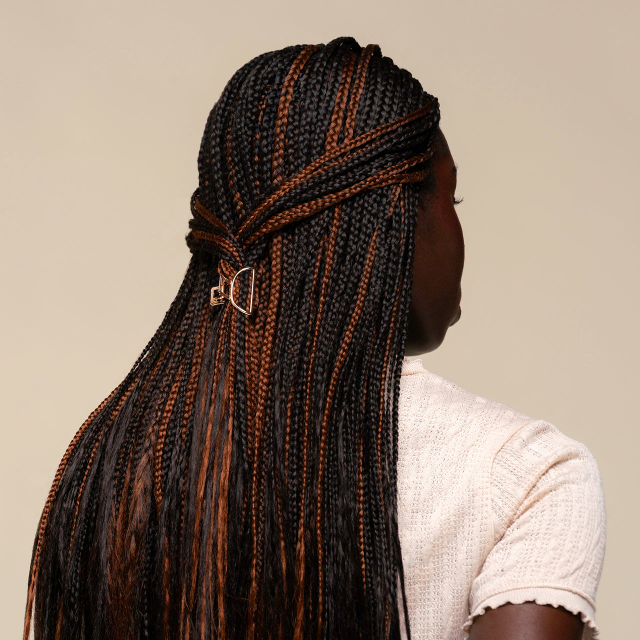 Gold Mini Metal French Hair Pin & Clips Set