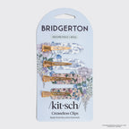 Bridgerton x Kitsch Creaseless Clips in Toile in Bloom
