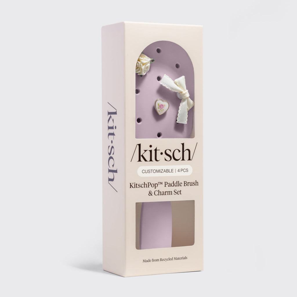 KitschPop™️ Paddle Brush in Soft Violet