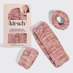 Terracotta Spa Headband & Wristlets 3pc Set