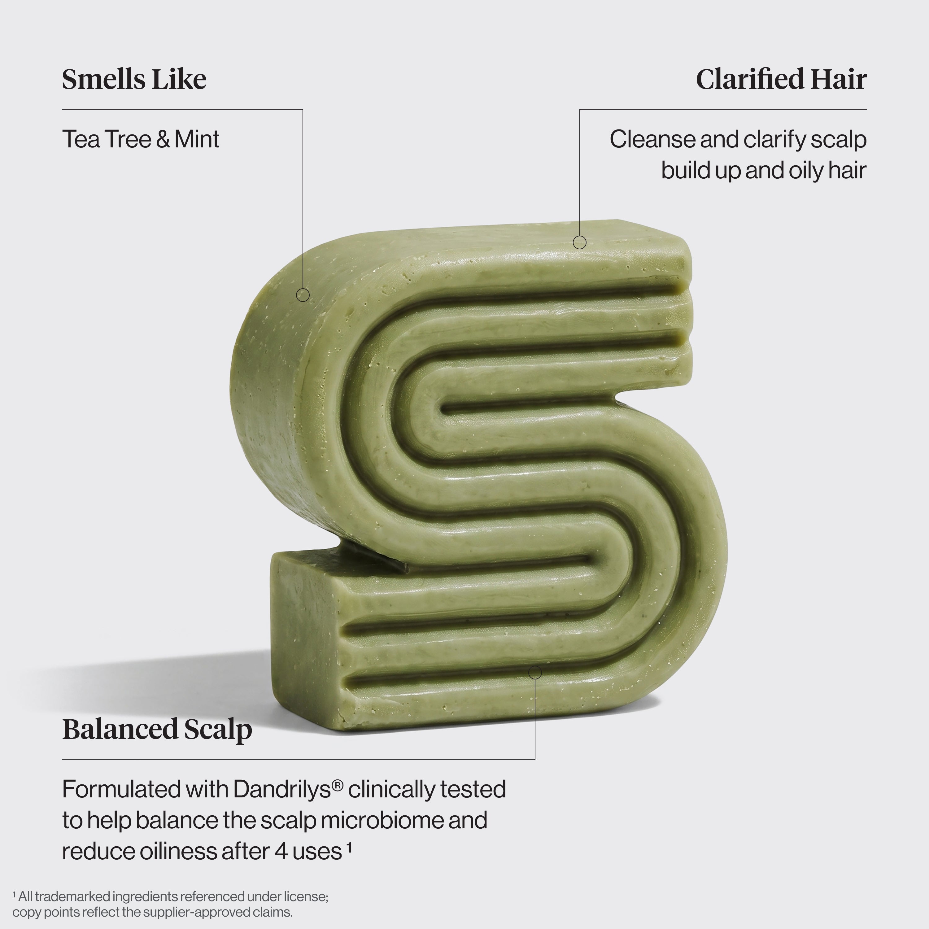 Tea Tree & Mint Clarifying Shampoo Bar