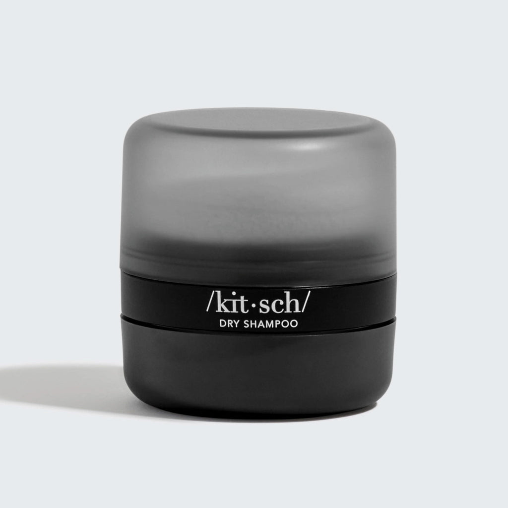 Dark Volumizing Rice Protein Dry Shampoo with Puff
