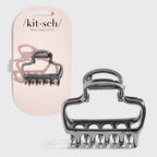Hematite Metal Cloud Claw Clip