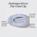 Hydrangea Breeze Flat Cloud Clip - Medium