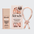 Satin Heatless Curling Set + Leave-In Conditioner Bundle