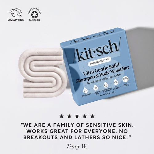 Ultra Sensitive Shampoo & Body Wash Bar Fragrance Free