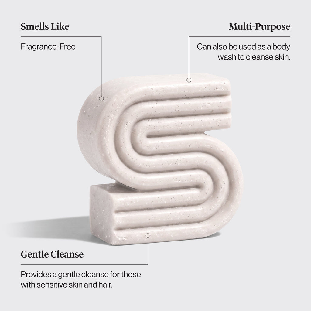 Ultra Sensitive Shampoo & Body Wash Bar Fragrance Free