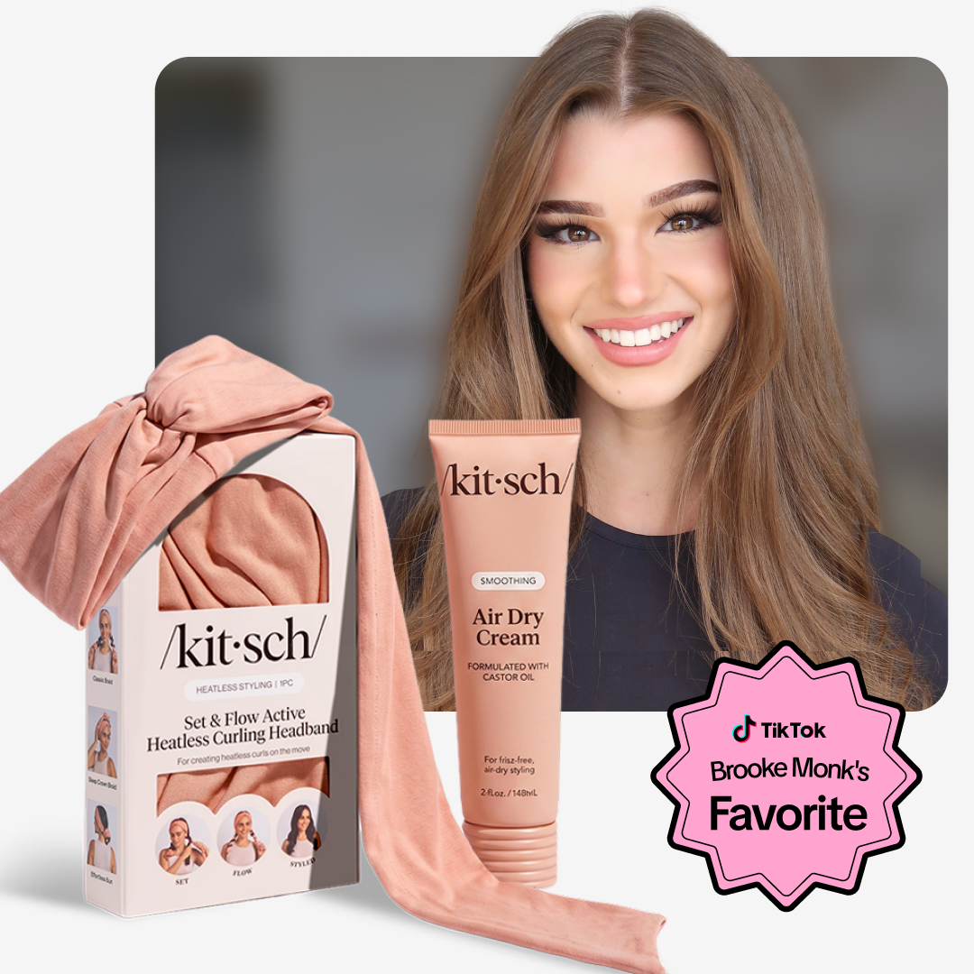 Brooke Monk's Terracotta Frizz Free Wavy Hair