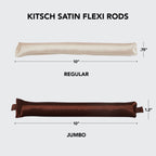 Rosewood Jumbo Satin Flexi Rods 4pc Set