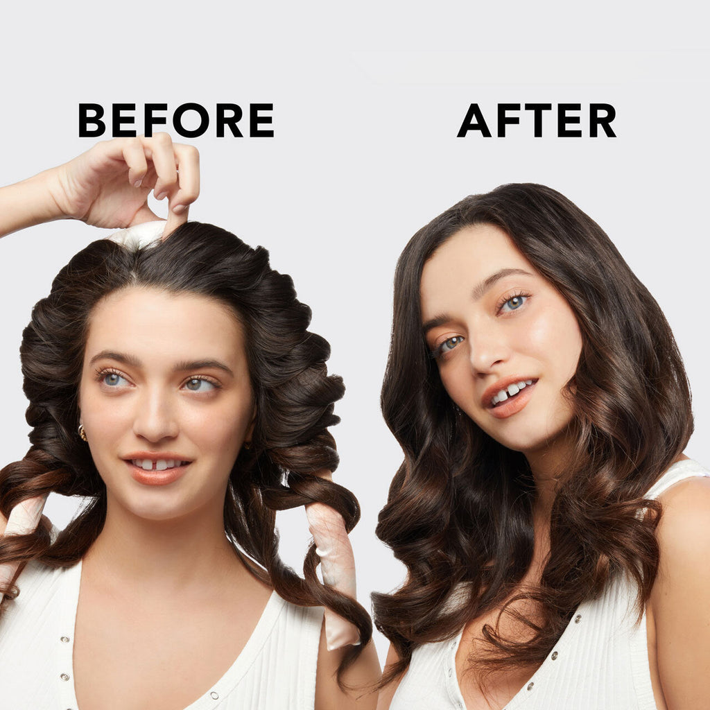 Sunset Tie Dye + Black Nighttime Blowout Routine