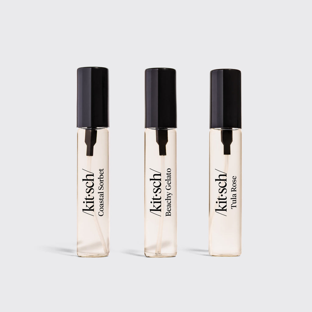 Coastal Hair Perfume Trio Set - Tula Rose. Beachy Gelato. Coastal Sorbet