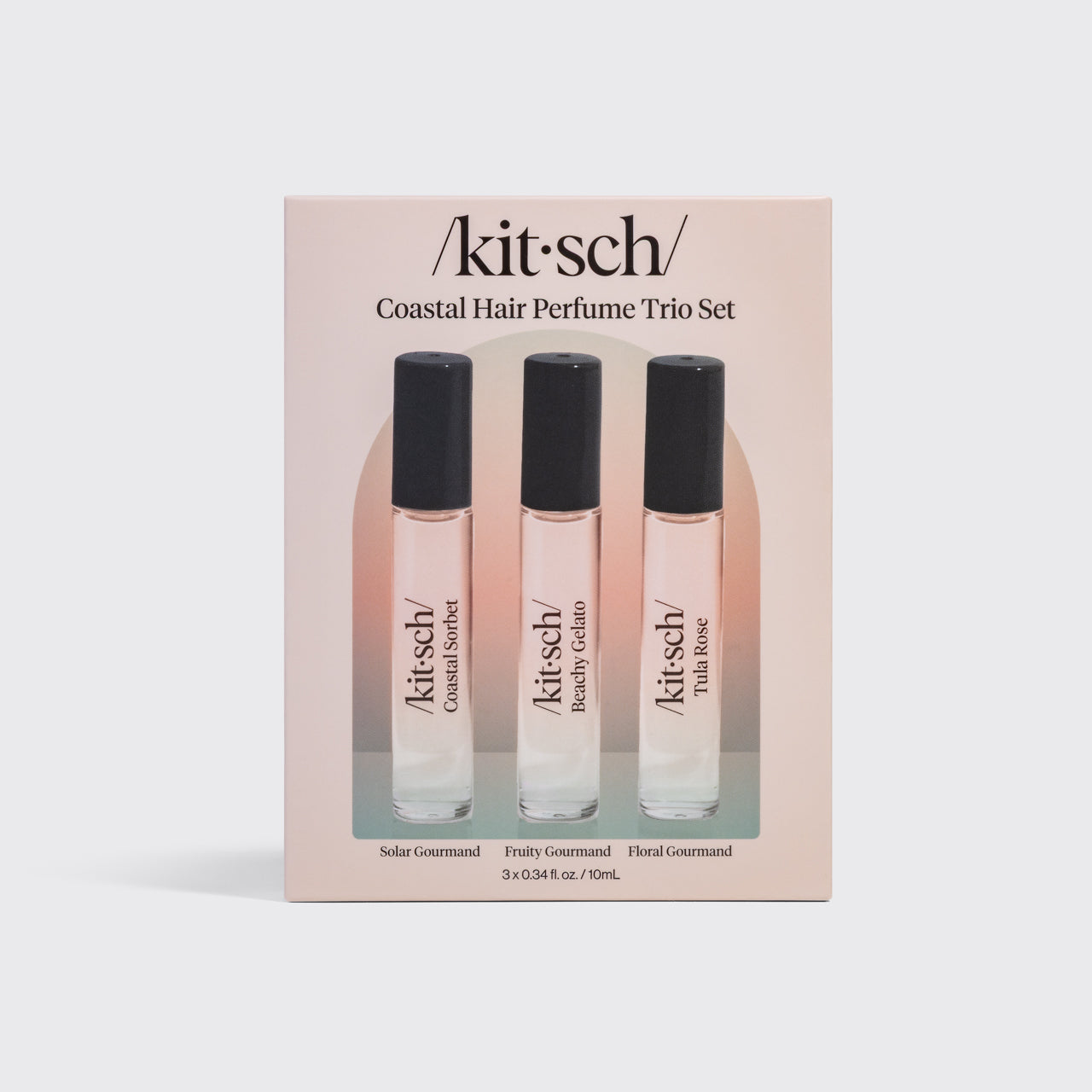 Coastal Hair Perfume Trio Set - Tula Rose. Beachy Gelato. Coastal Sorbet